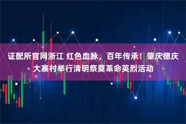 证配所官网浙江 红色血脉，百年传承！肇庆德庆大寨村举行清明祭奠革命英烈活动
